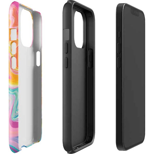 Etta Vee Rainbow Marble iPhone 13 Pro Max Impact Case
