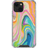 Rainbow Marble by Etta Vee iPhone 15 Plus Clear Case