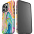 Etta Vee Rainbow Marble iPhone 14 Pro Impact Case