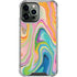 Etta Vee Rainbow Marble iPhone 14 Pro Max Clear Case