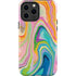 Rainbow Marble by Etta Vee iPhone 15 Pro Max Impact Case