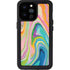 Etta Vee Rainbow Marble iPhone 14 Pro Max Waterproof Case