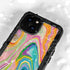Rainbow Marble by Etta Vee iPhone 15 Plus Waterproof Case