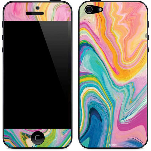 Etta Vee Rainbow Marble iPhone 5/5s/5SE Skin