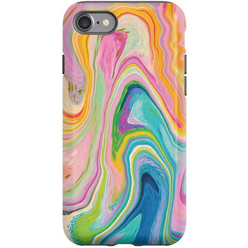 Etta Vee Rainbow Marble iPhone SE (2nd & 3rd Gen) Pro Case
