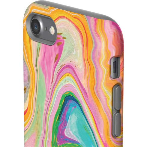 Etta Vee Rainbow Marble iPhone SE (2nd & 3rd Gen) Pro Case