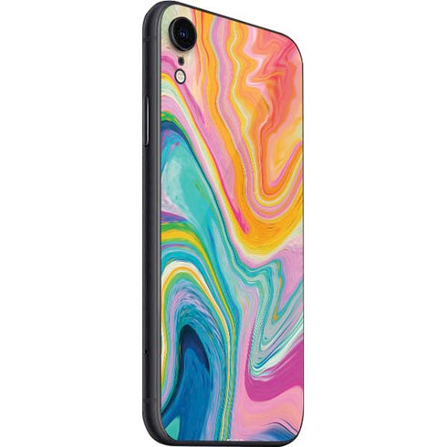 Etta Vee Rainbow Marble iPhone SE (2nd & 3rd Gen) Skin
