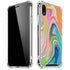 Rainbow Marble by Etta Vee iPhone XR Clear Case