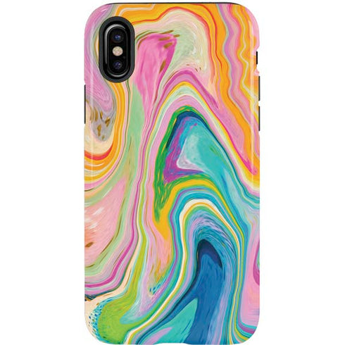 Etta Vee Rainbow Marble iPhone XS Pro Case