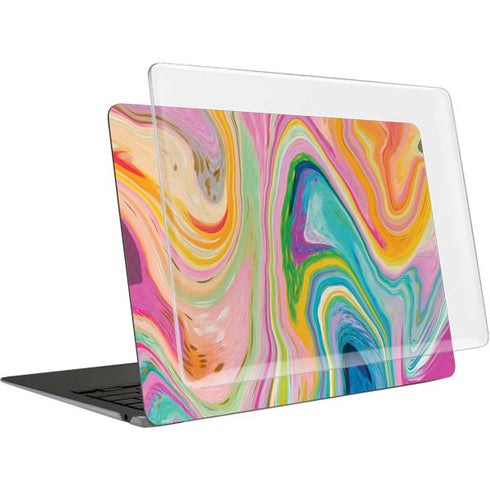 Rainbow Marble by Etta Vee MacBook Air 13in (2020) Case plus Skin