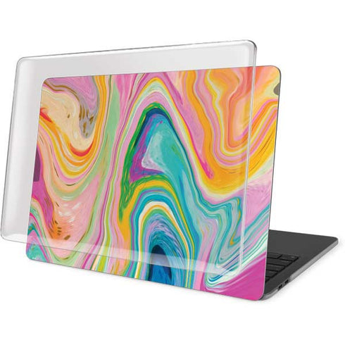 Etta Vee Rainbow Marble MacBook Pro 13in (2020) Case plus Skin