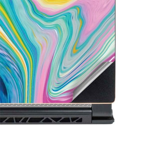 Etta Vee Rainbow Marble MSI GS65 Stealth Laptop Skin
