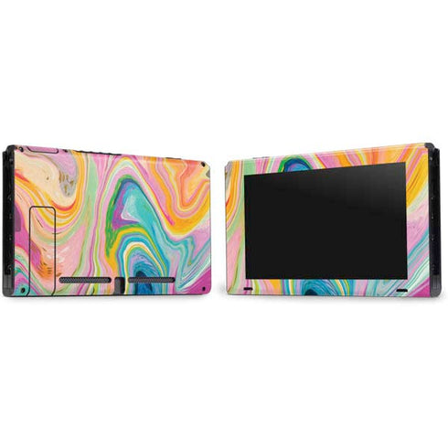 Etta Vee Rainbow Marble Nintendo Switch Bundle Skin