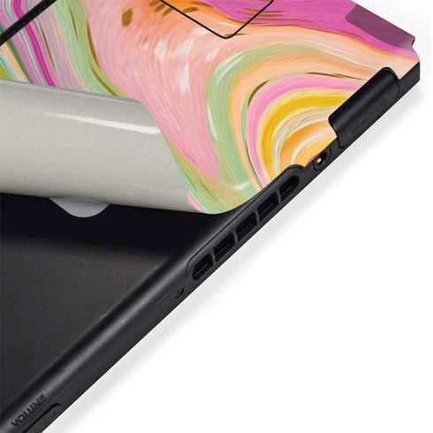 Etta Vee Rainbow Marble Nintendo Switch Bundle Skin