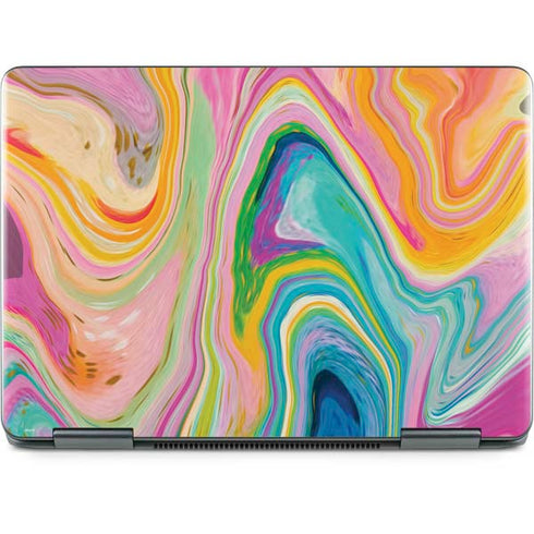 Etta Vee Rainbow Marble Notebook 9 Pro 13in (2017) Skin