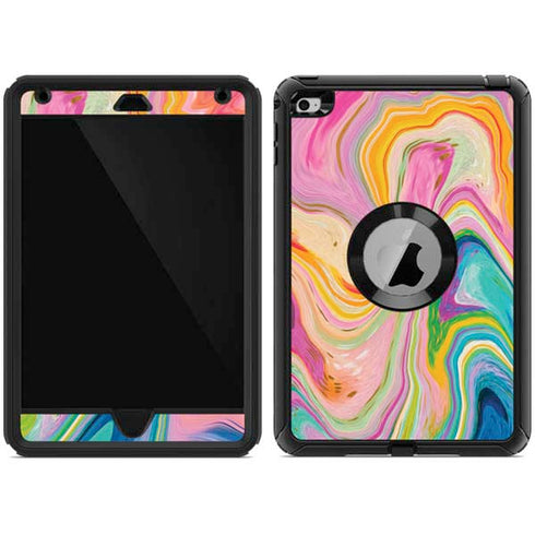 Etta Vee Rainbow Marble Otterbox Defender iPad Skin