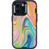 Rainbow Marble by Etta Vee Otterbox Defender iPhone Skin