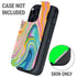 Rainbow Marble by Etta Vee Otterbox Defender iPhone Skin