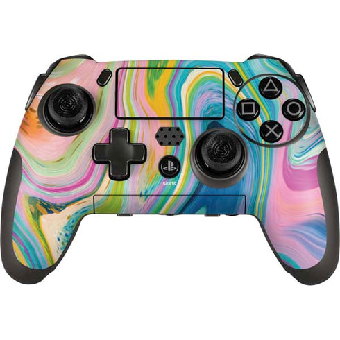 Etta Vee Rainbow Marble PlayStation Scuf Vantage 2 Controller Skin