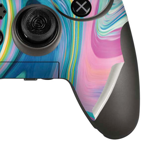 Etta Vee Rainbow Marble PlayStation Scuf Vantage 2 Controller Skin