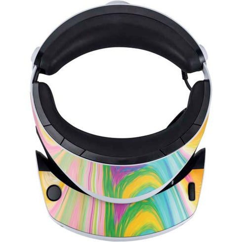 Etta Vee Rainbow Marble PlayStation VR2 Skin
