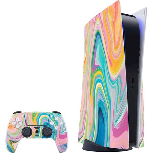 Etta Vee Rainbow Marble PS5 Bundle Skin