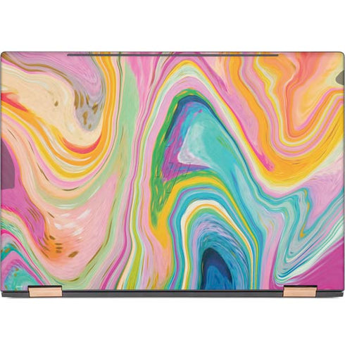 Rainbow Marble by Etta Vee HP Spectre Skin