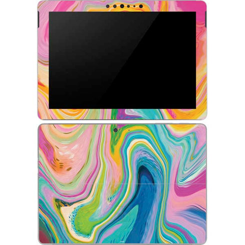 Etta Vee Rainbow Marble Surface Go Skin
