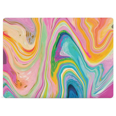 Etta Vee Rainbow Marble Surface Laptop 3 13.5in Skin