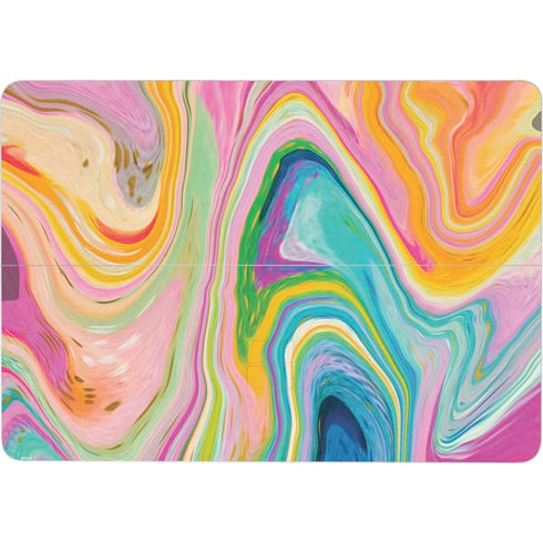 Etta Vee Rainbow Marble Surface Laptop Studio Skin