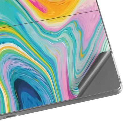 Etta Vee Rainbow Marble Surface Pro 8 Skin