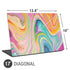 Etta Vee Rainbow Marble Universal Laptop 17in (13.8 x 10in) Skin