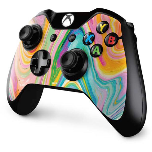 Etta Vee Rainbow Marble Xbox One Controller Skin