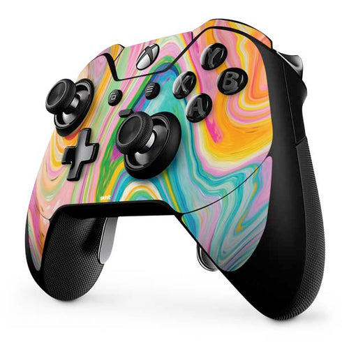 Etta Vee Rainbow Marble Xbox One Elite Controller Skin