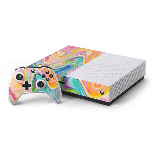 Rainbow Marble by Etta Vee Xbox One Skins