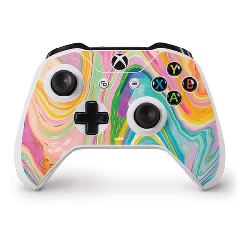 Etta Vee Rainbow Marble Xbox One S Controller Skin