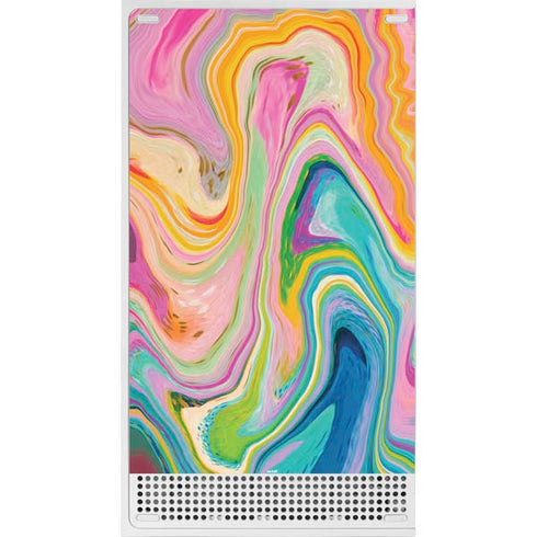 Rainbow Marble by Etta Vee Xbox Series S Skins