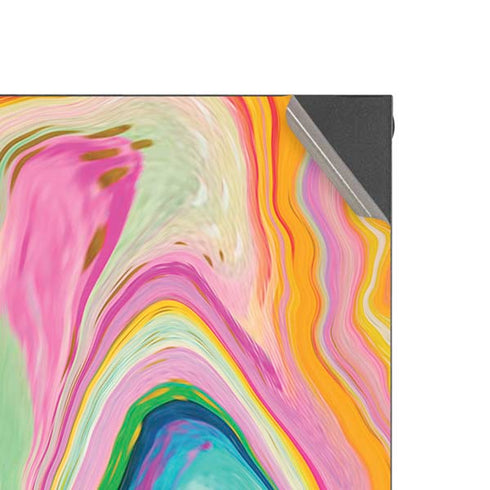 Etta Vee Rainbow Marble Xbox Series X Console Skin
