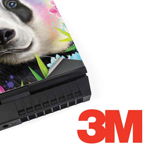 Rainbow Pandas with Butterflies by Sheena Pike Dell Alienware Skin