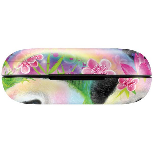 Rainbow Pandas with Butterflies by Sheena Pike Amazon Echo Buds Skin