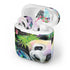 Rainbow Pandas with Butterflies by Sheena Pike Apple AirPods Skin