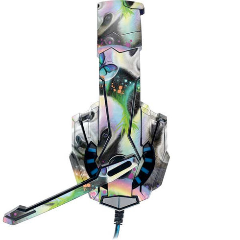 Rainbow Pandas with Butterflies by Sheena Pike BENGOO G9000 Skin