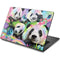 Rainbow Pandas with Butterflies by Sheena Pike Dell Chromebook Skin