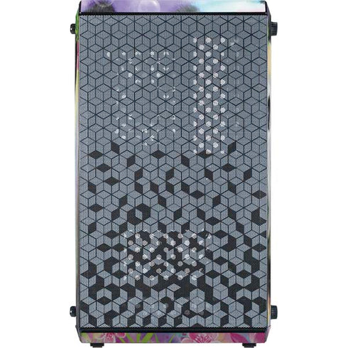 Rainbow Pandas with Butterflies by Sheena Pike Cooler Master MasterBox Q300L Mini Tower Skin