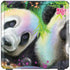 Rainbow Pandas with Butterflies by Sheena Pike Cooler Master MasterBox Q300L Mini Tower Skin