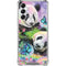 Rainbow Pandas with Butterflies by Sheena Pike Galaxy A14 5G Clear Case
