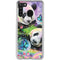 Rainbow Pandas with Butterflies by Sheena Pike Galaxy A21 Clear Case