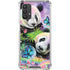 Rainbow Pandas with Butterflies by Sheena Pike Galaxy A32 5G Clear Case