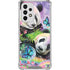 Rainbow Pandas with Butterflies by Sheena Pike Galaxy A53 5G Clear Case