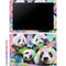 Rainbow Pandas with Butterflies by Sheena Pike Galaxy Book 12in Skin